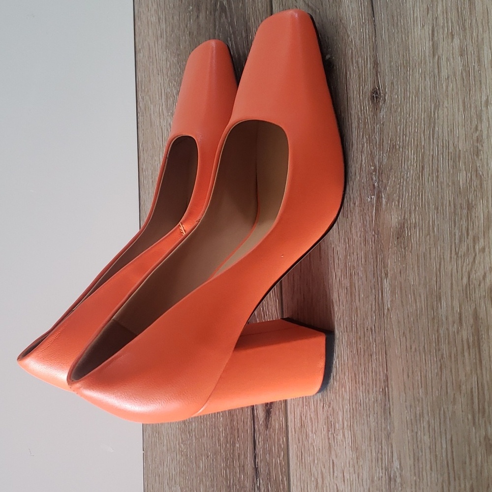 Fogeena Orange Heels